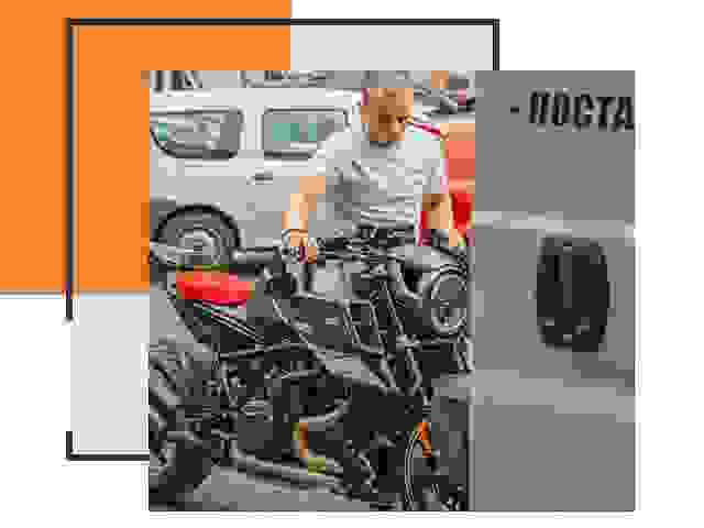Перевозка мотоцикла по России - Услуги Перевозка-Лга
