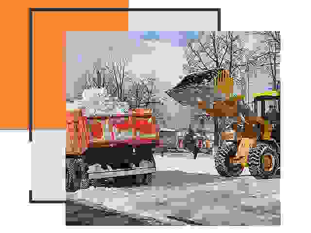 Вывоз снега в Луге